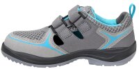 ELTEN Damen Arbeitsschuh Mila Aqua textile Sicherheitssandale S1 Grau Kle Gr. 42