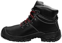 ELTEN LAURENZO PU Mid Sicherheitsschuhe ESD S3 Schwarz Leder Stahlkappe C Gr. 49