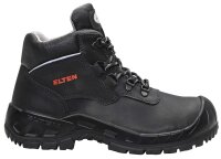 ELTEN LUTZ S3 HI Arbeitsschuh Schwarz Leder mit Stahlkappe und Durchtritt Gr. 39