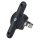 KlickFix Bottle Fix Mini Adapter für Trinkflaschenhalter schwarz 10 x 10 x 25 cm