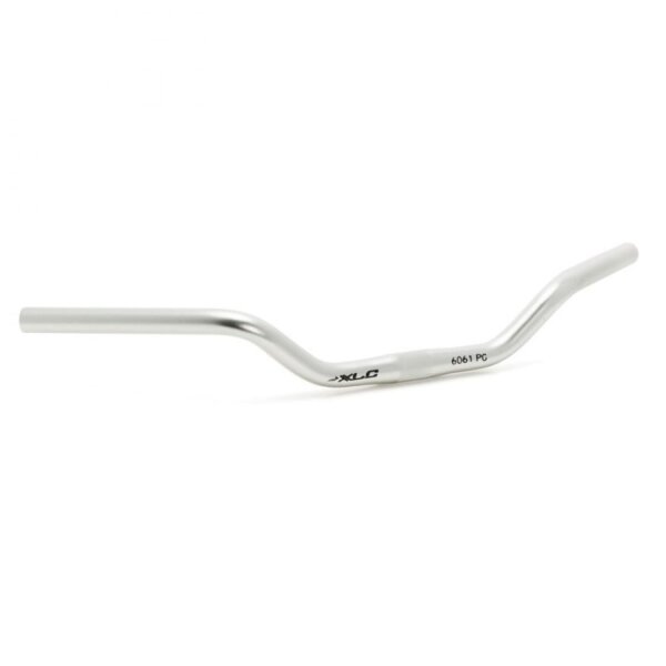 Fahrradlenker XLC Silber Aluminium Bügel 2.5x2.5 cm Länge 60 cm City Bike HB-C03