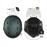 CASR Style Fahrradhelm City-Design Khaki für Damen und Herren mit Lüftung Gr. L