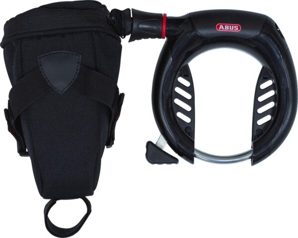 ABUS Pro Shield Plus 5950 NR Rahmenschloss Schwarz + Kette 6KS/100 + Tasche BK .