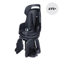 Bobike Go Maxi AVS+ Fahrrad-Kindersitz hinten AVS+ System Citybikes E-Bikes Schw