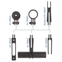 M-Wave Lenkercockpit aus Aluminium CNC-gefräst Halterung Ø 22,2 mm schwarz Der .