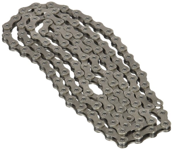 Shimano CN-E6090-10 10-Gang E-Bike Kette silber Stahl SIL-TEC Beschichtung XL XL