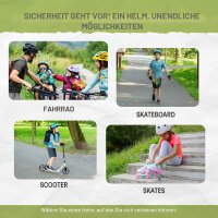 meteor Kinder Fahrradhelm MTB Rollerhelm verstellbar Magic Design Kinderhe Gr. S