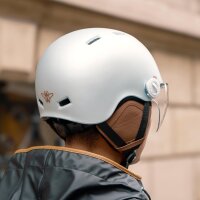 CASR Fahrradhelm City-Design mit Belüftung Verstellsystem Ohrwärmer Größe. Gr. M