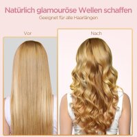 BESTOPE MIX Lockenstab rosa Keramik 25 mm 25 Temperaturstufen 230 °C Netzb Gr. S