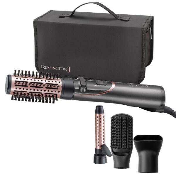 Remington Curl & Straight Confidence Warmluftbürste Ionenstyler 4 Aufsätze 800W.