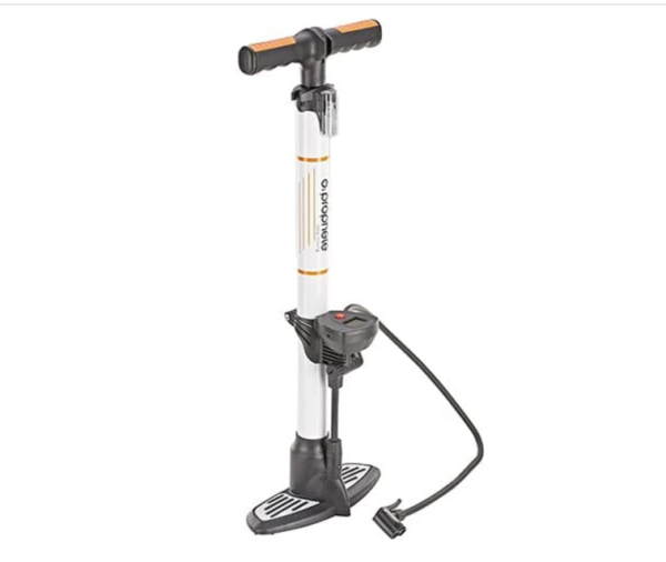 Prophete Hochleistungsstandpumpe mit Duo-Klemmhebelstecker, max. Pumpdruck 7 bar