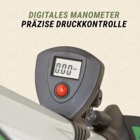 Prophete Hochleistungsstandpumpe mit Duo-Klemmhebelstecker, max. Pumpdruck 7 bar