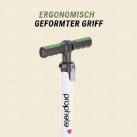 Prophete Hochleistungsstandpumpe mit Duo-Klemmhebelstecker, max. Pumpdruck 7 bar
