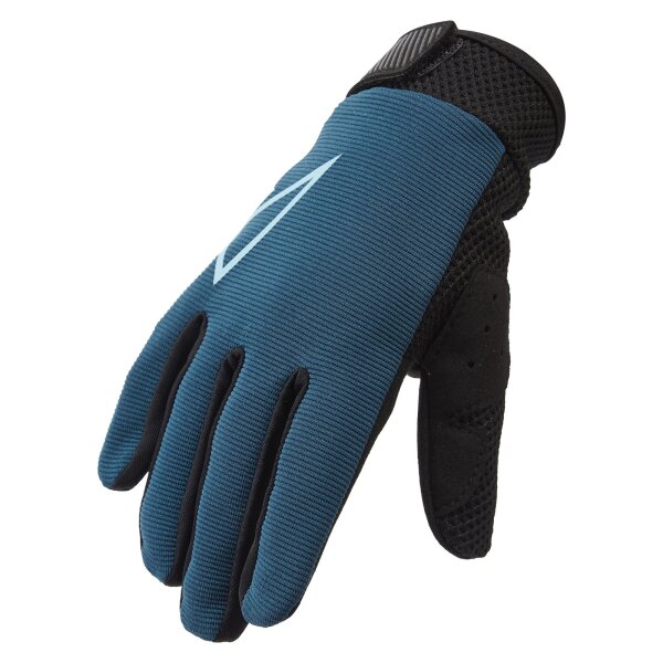 Altura Spark Pro Kinder Trail-Handschuhe Blau mit verstärktem Daumen Gr. 5-6