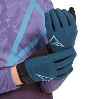 Altura Spark Pro Kinder Trail-Handschuhe Blau mit verstärktem Daumen Gr. 5-6