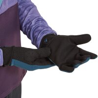 Altura Spark Pro Kinder Trail-Handschuhe Blau mit verstärktem Daumen Gr. 5-6