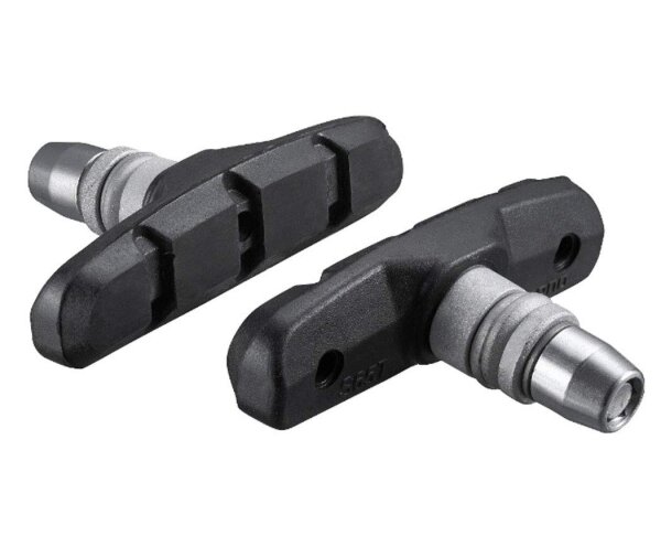 Shimano Bremsschuhe V-Brake symmetrisch schraubbar S65T Fahrrad Bremsbeläge schw