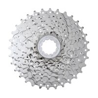Shimano 10-Gang Kassette CS-HG500-10 11-34 Zähne für Mountainbike silber 10-SPD.