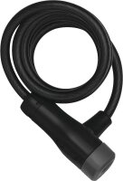 ABUS Star 4508K Fahrrad Spiralkabelschloss schwarz...