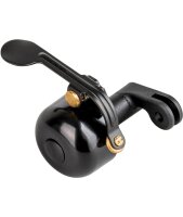 Topeak Fahrrad Klingel aus Bronze Edelstahl schwarz...