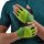 Altura Airstream Unisex Kurzfingerhandschuhe Limette mit Amara-Leder und P Gr. L