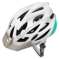 Meteor Unisex Fahrradhelm Mountainbike Skaterhelm Scooter Jungen Weiß Gr G Gr. L